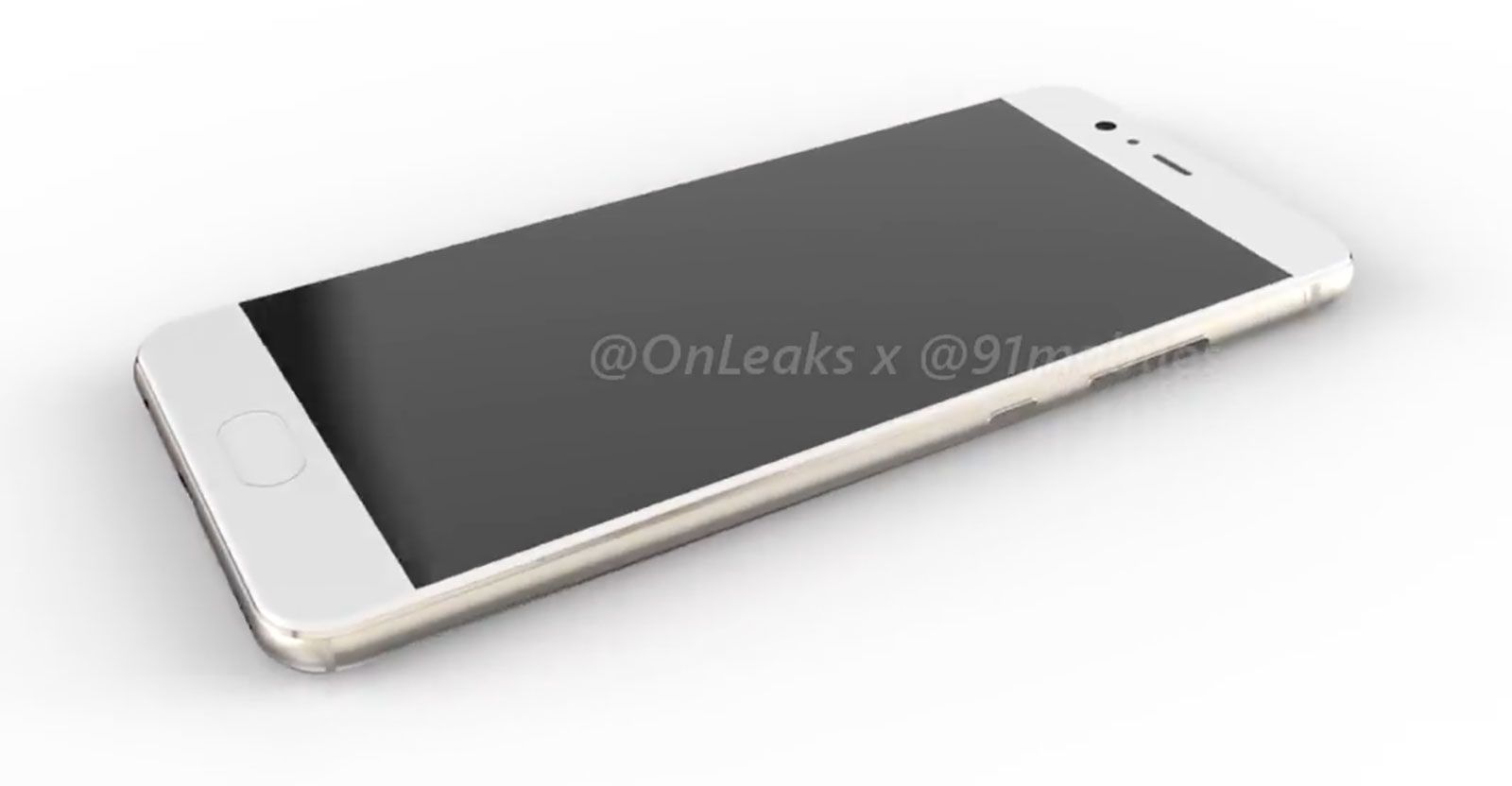huawei p10 video render shows more rounded edges and front mounted home button image 1