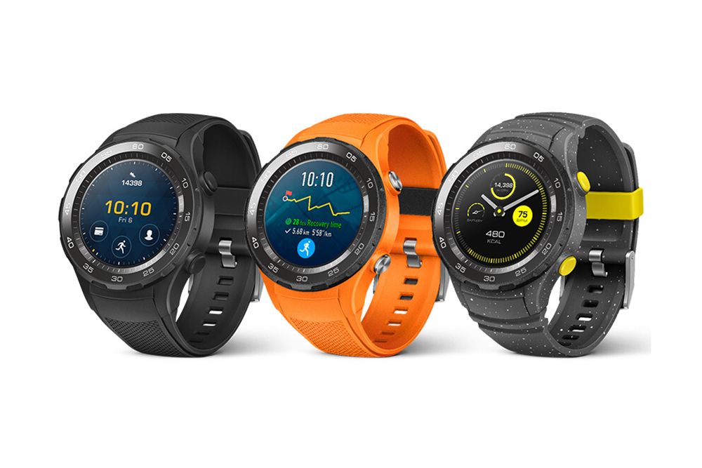 here s what the sporty huawei watch 2 looks like in three colours image 1