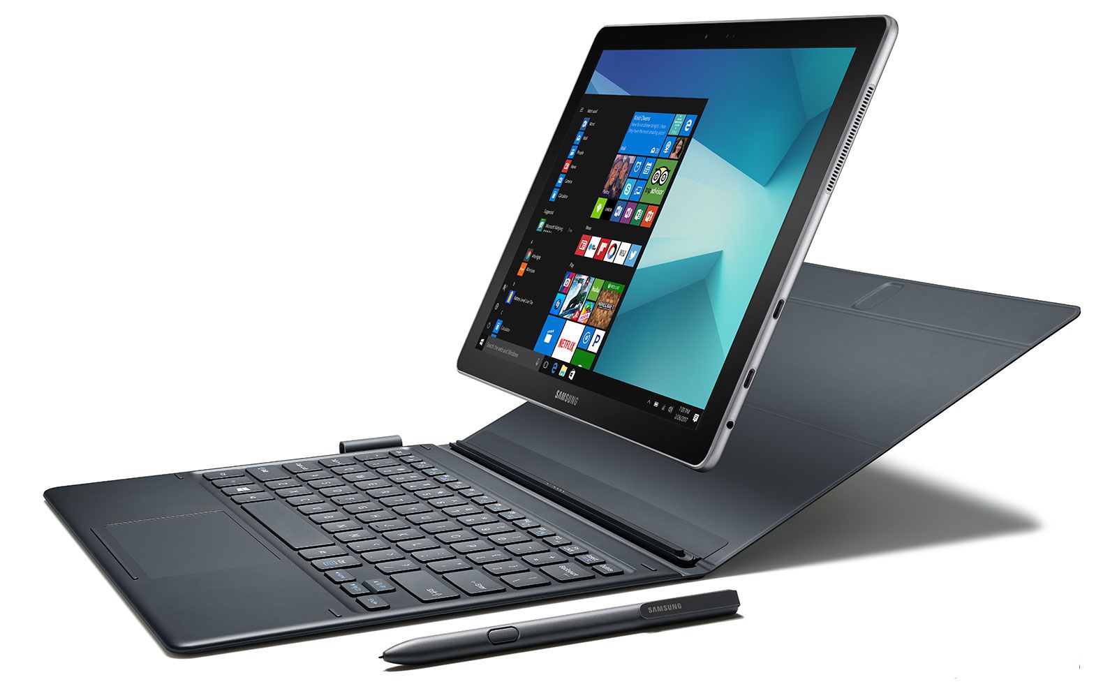 samsung galaxy book is two sizes of full windows experience with a keyboard throw your laptop away image 1