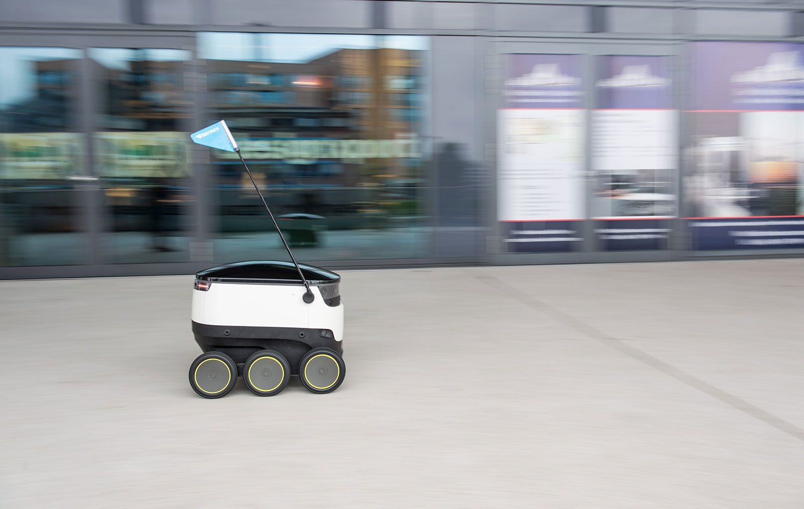 your hermes packages may soon arrive by robot instead of human courier image 1