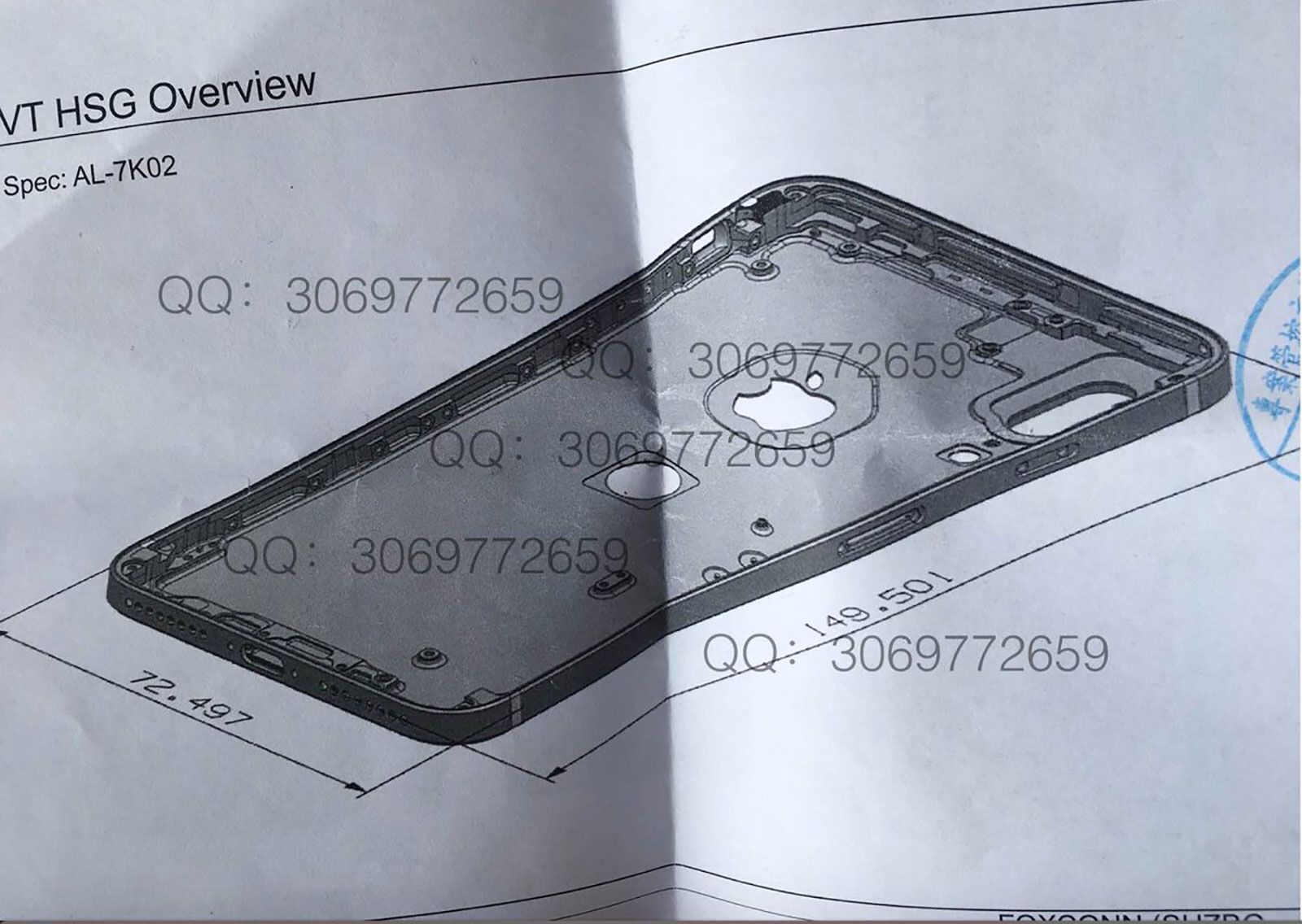 this latest iphone 8 schematic shows rear mounted touch id sensor image 1
