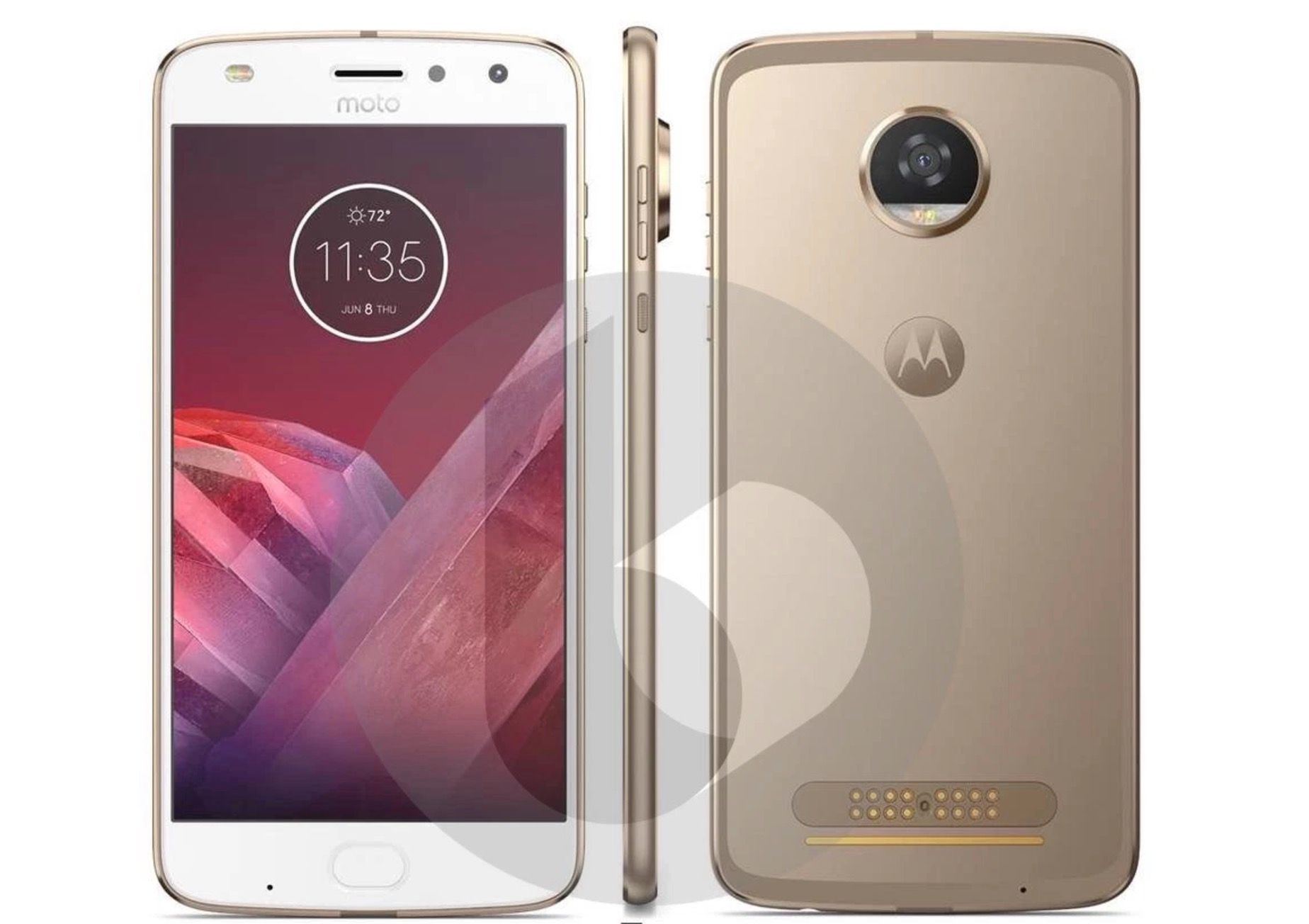 moto z2 play might be thinner but will have a smaller battery leak says image 1