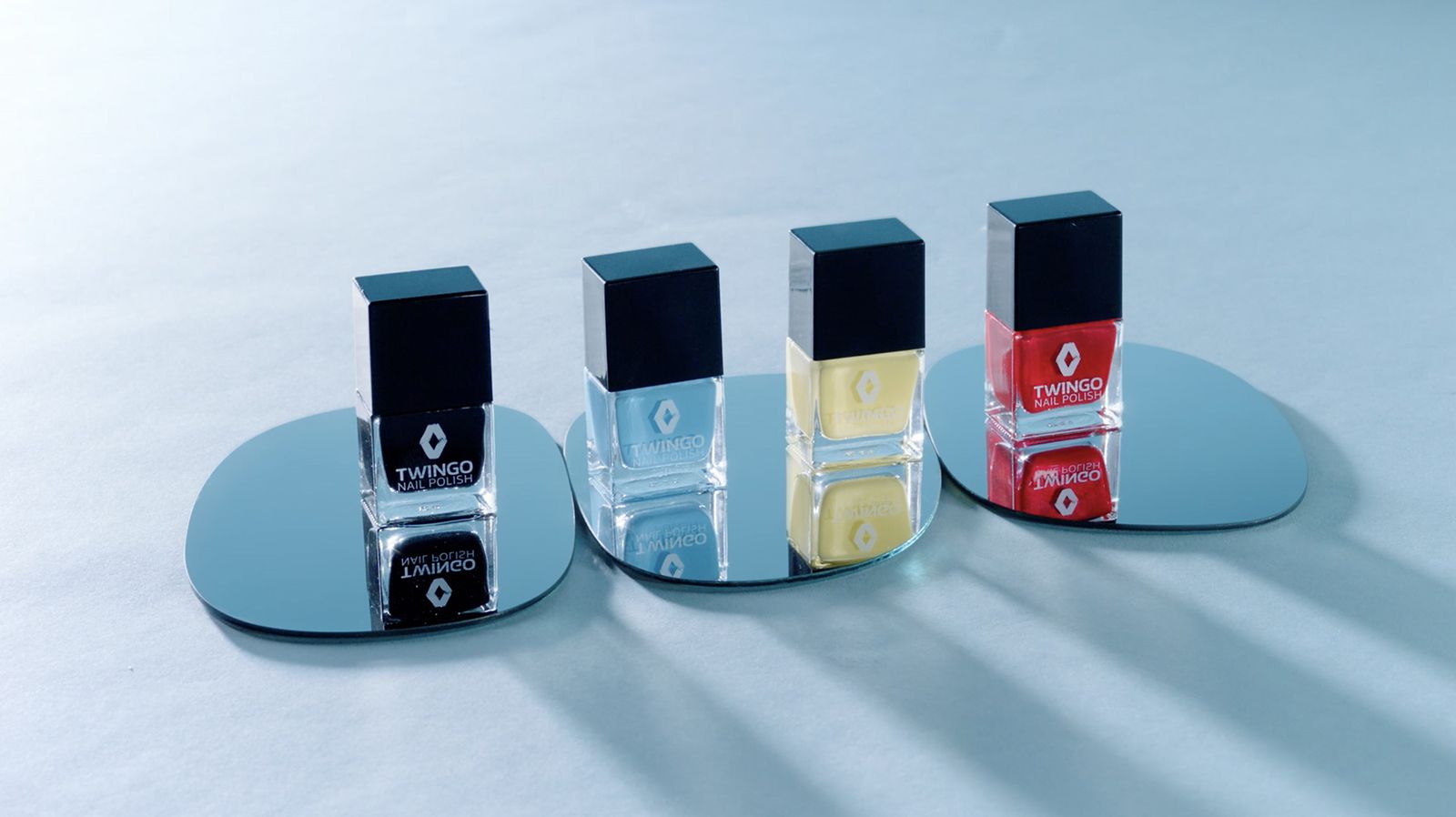 lady renault twingo drivers can now get a nail polish to match their car image 1