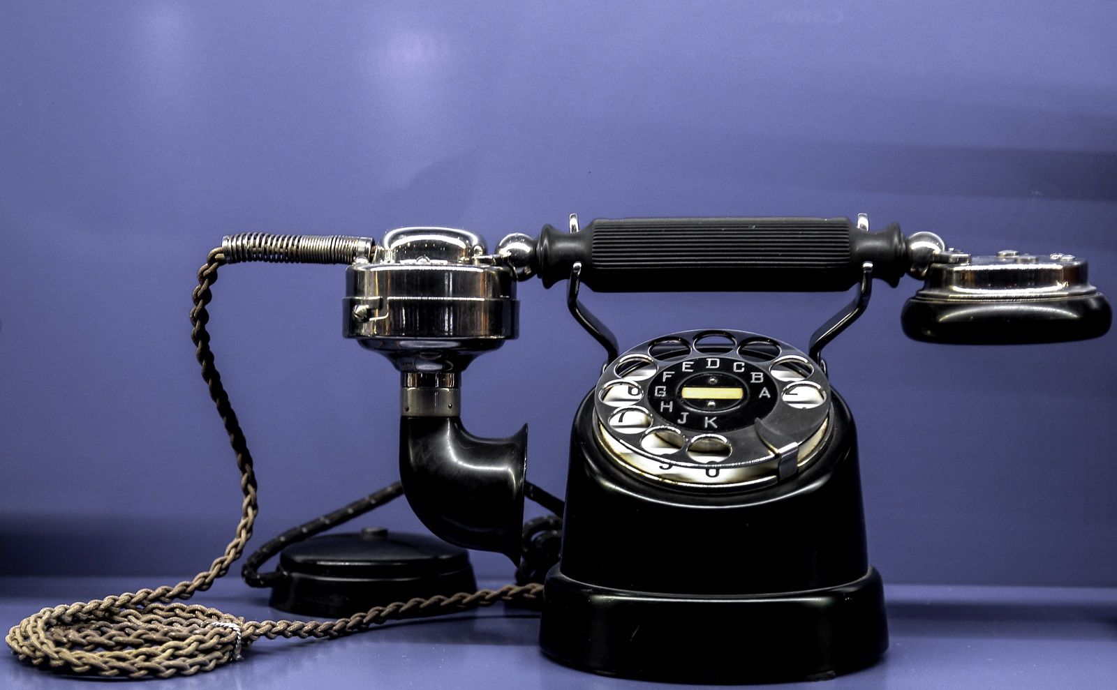 Rotary telephones and wired landlines