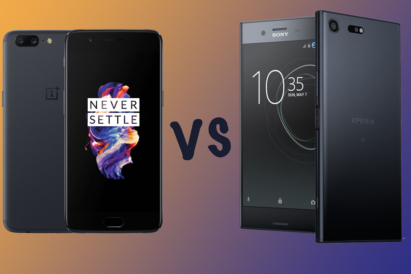 OnePlus 5 vs Sony Xperia XZ Premium image 1