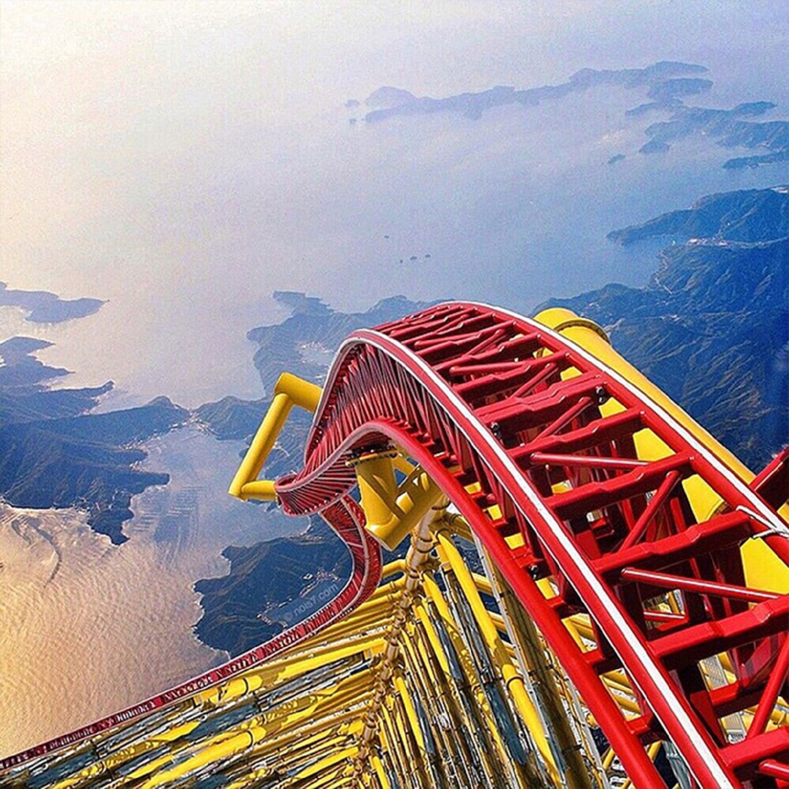 The world's craziest rollercoaster