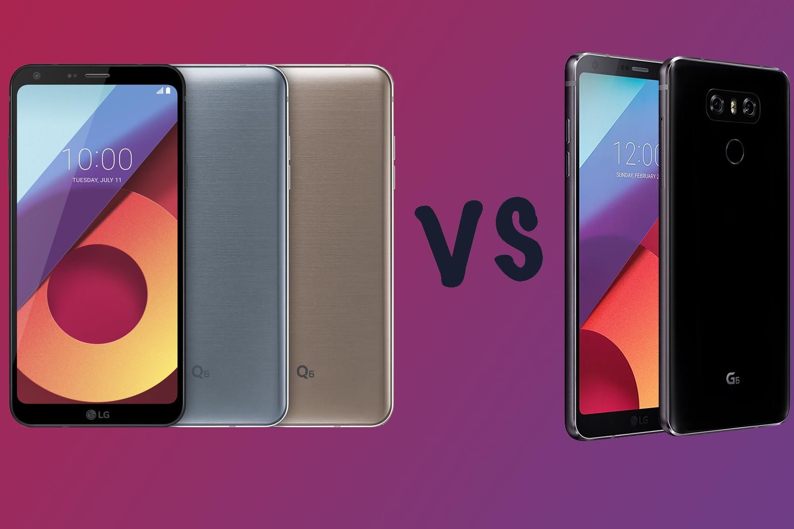 LG Q6 vs LG G6 image 1