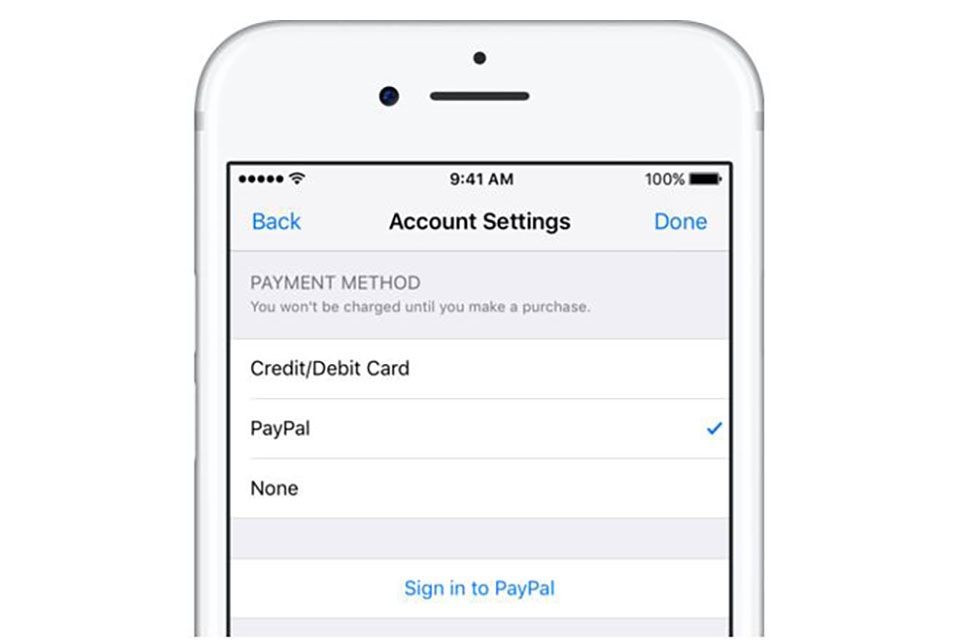 PayPal on iTunes image 1