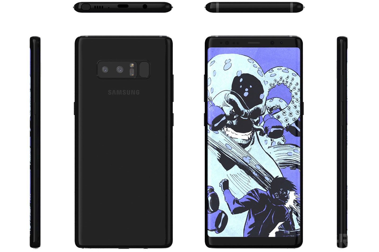 Samsung Galaxy Note 8 Renders image 2