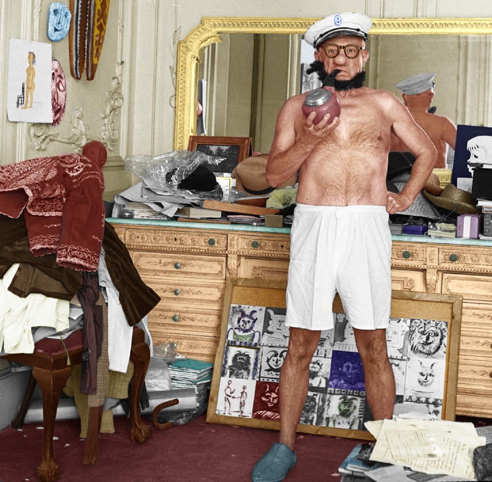 Colourised photos from history image 59
