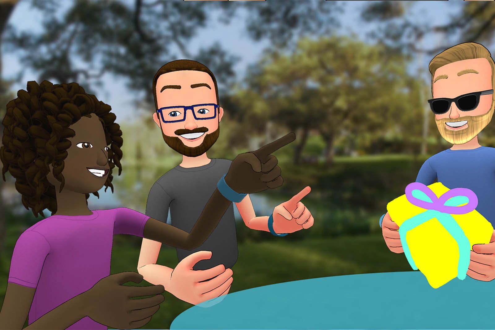 What is Facebook Spaces VR image 6