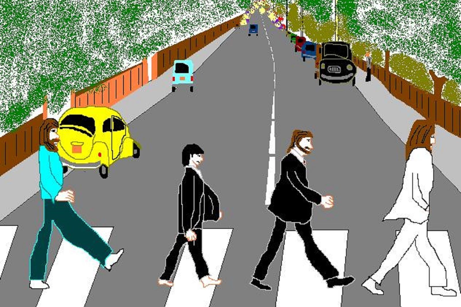 25 hilarious album covers recreated in MS Paint photo 11