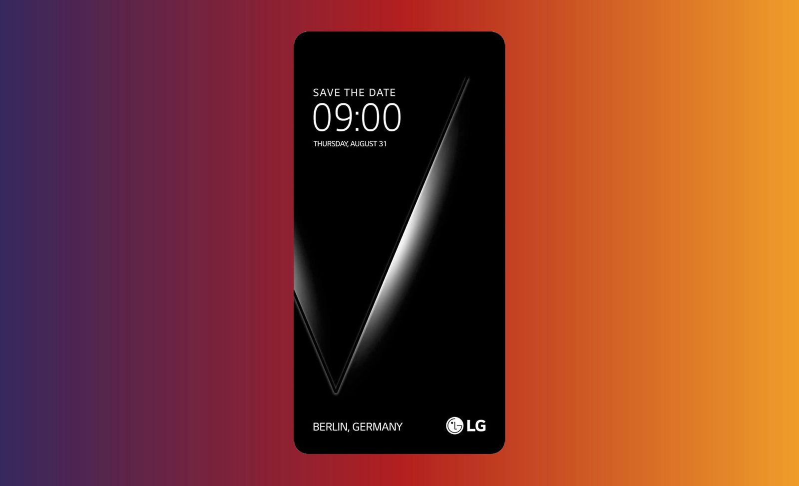 LG V30 estará disponible a partir del 28 de septiembre