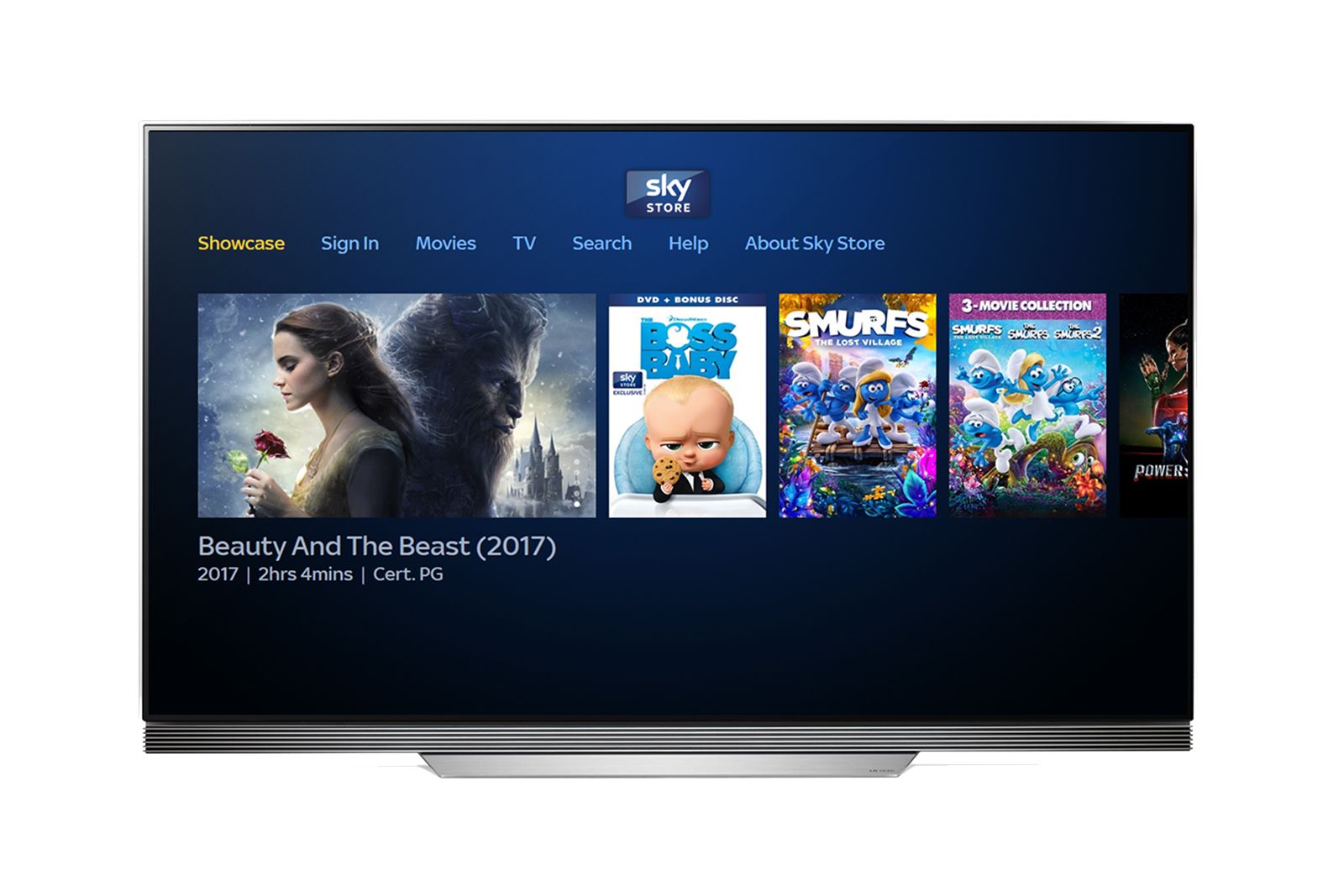 Sky Store coming to LG TVs with the very latest film and TV shows image 1