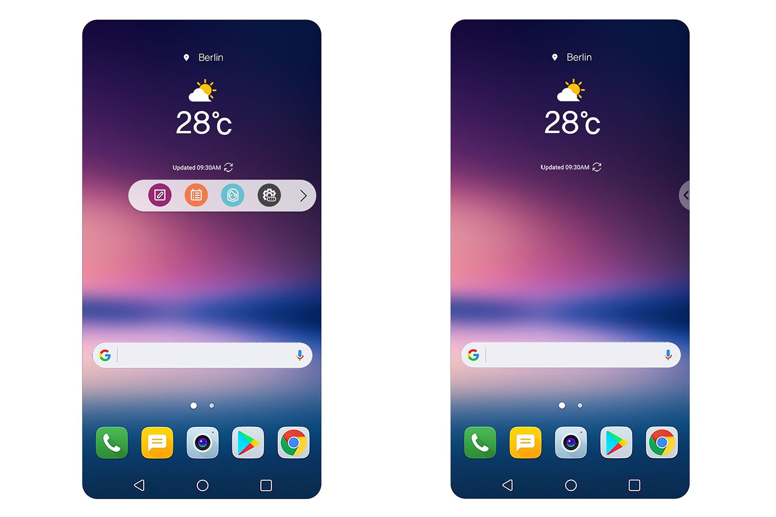 LG V30 UX revealed ahead of launch second screen confirmed image 1