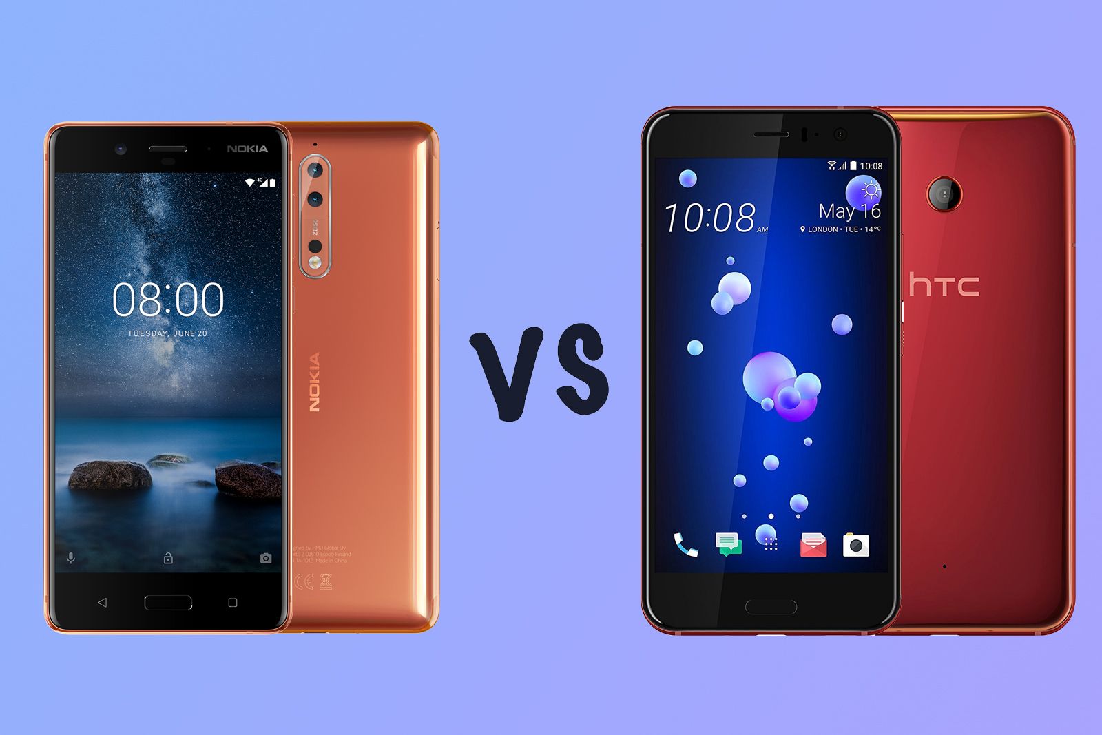 Nokia 8 vs HTC U 11 Whats the difference image 1