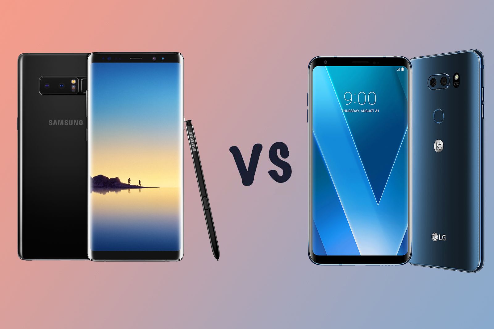 Samsung Galaxy Note 8 vs LG V30 Whats the difference image 1