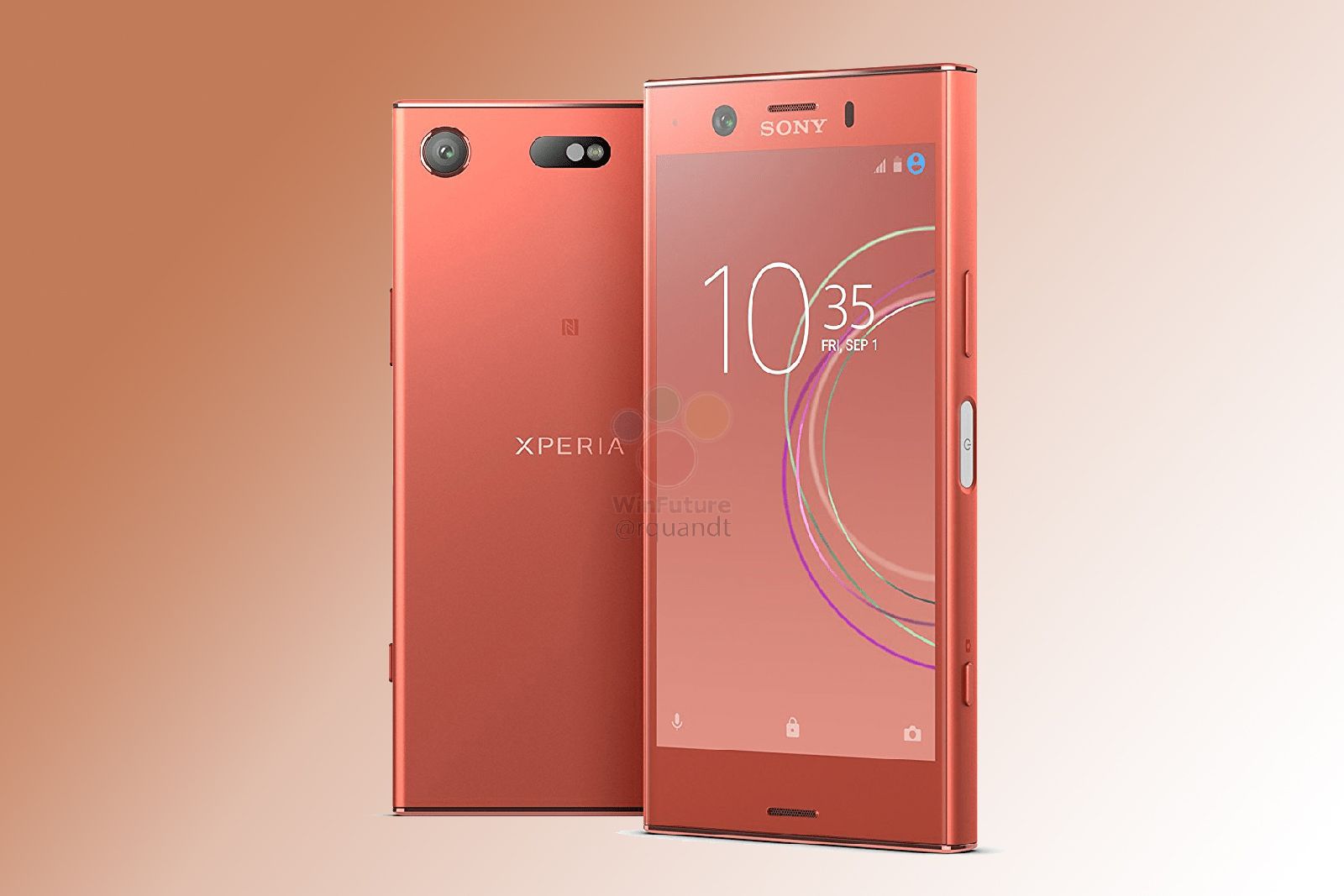 This is the Sony Xperia XZ1 Compact image 1