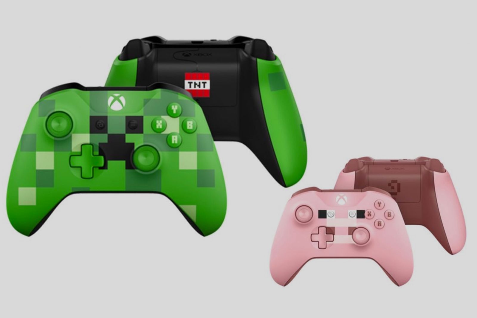 You can now but those cool Minecraft-themed Xbox wireless controllers image 2