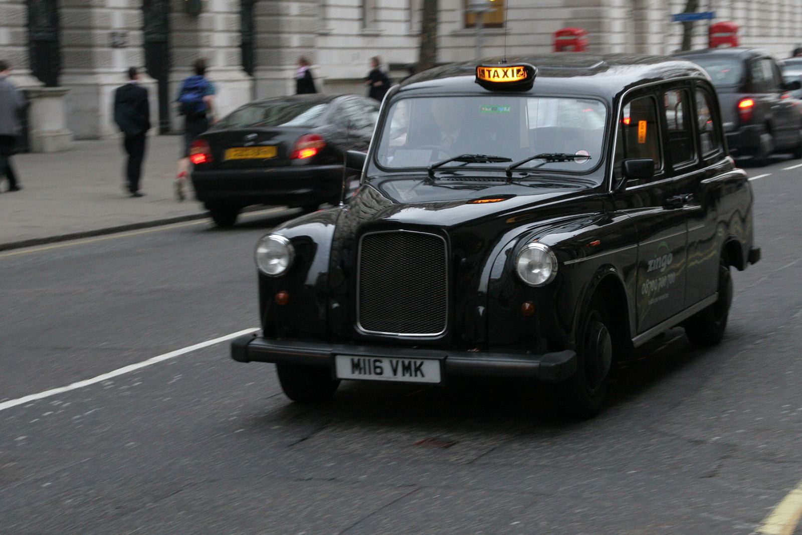 London taxi image 1