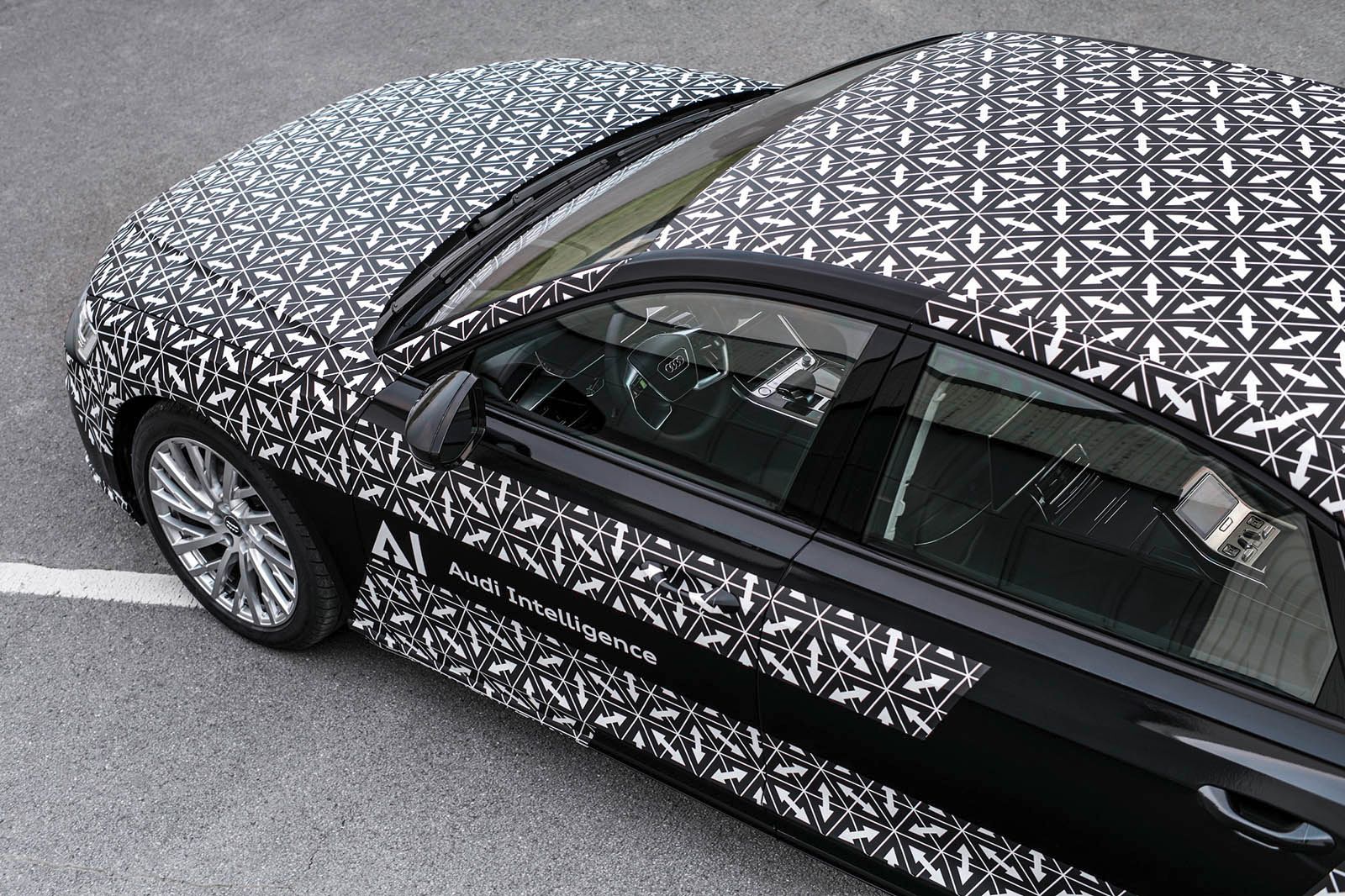 Audi A8 with AI: How Audi Traffic Jam Pilot autonomous driving tech works