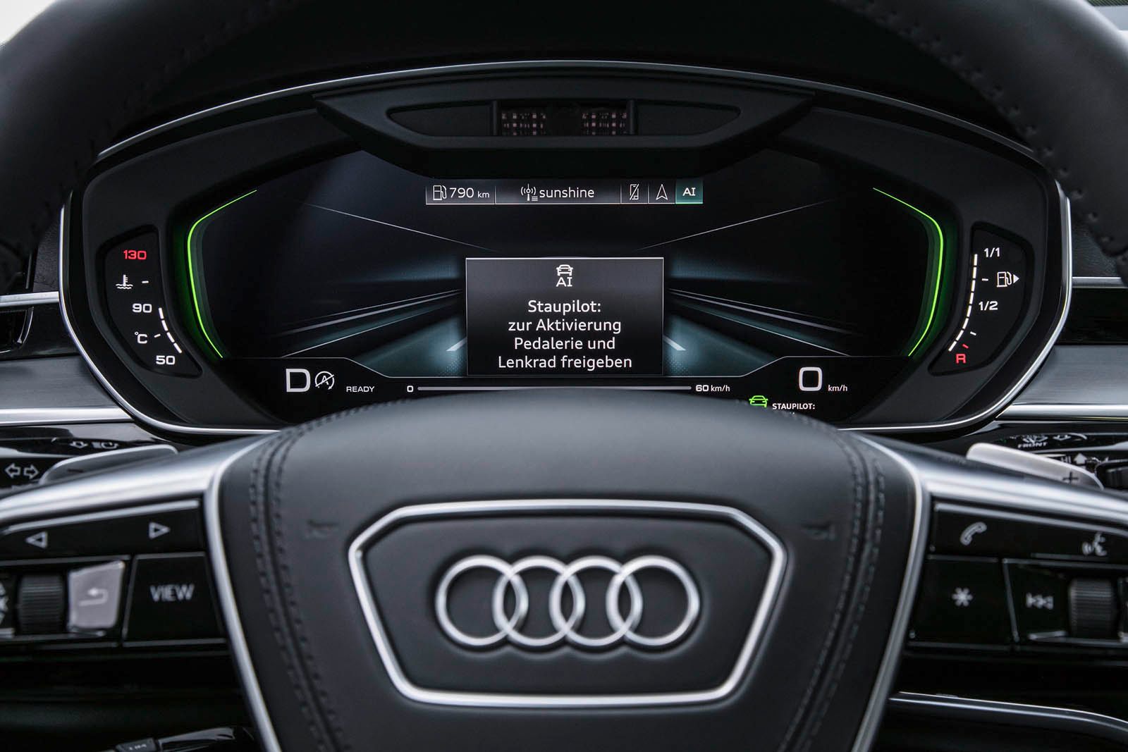 Audi Traffic Jam Pilot autonomous driving image 3