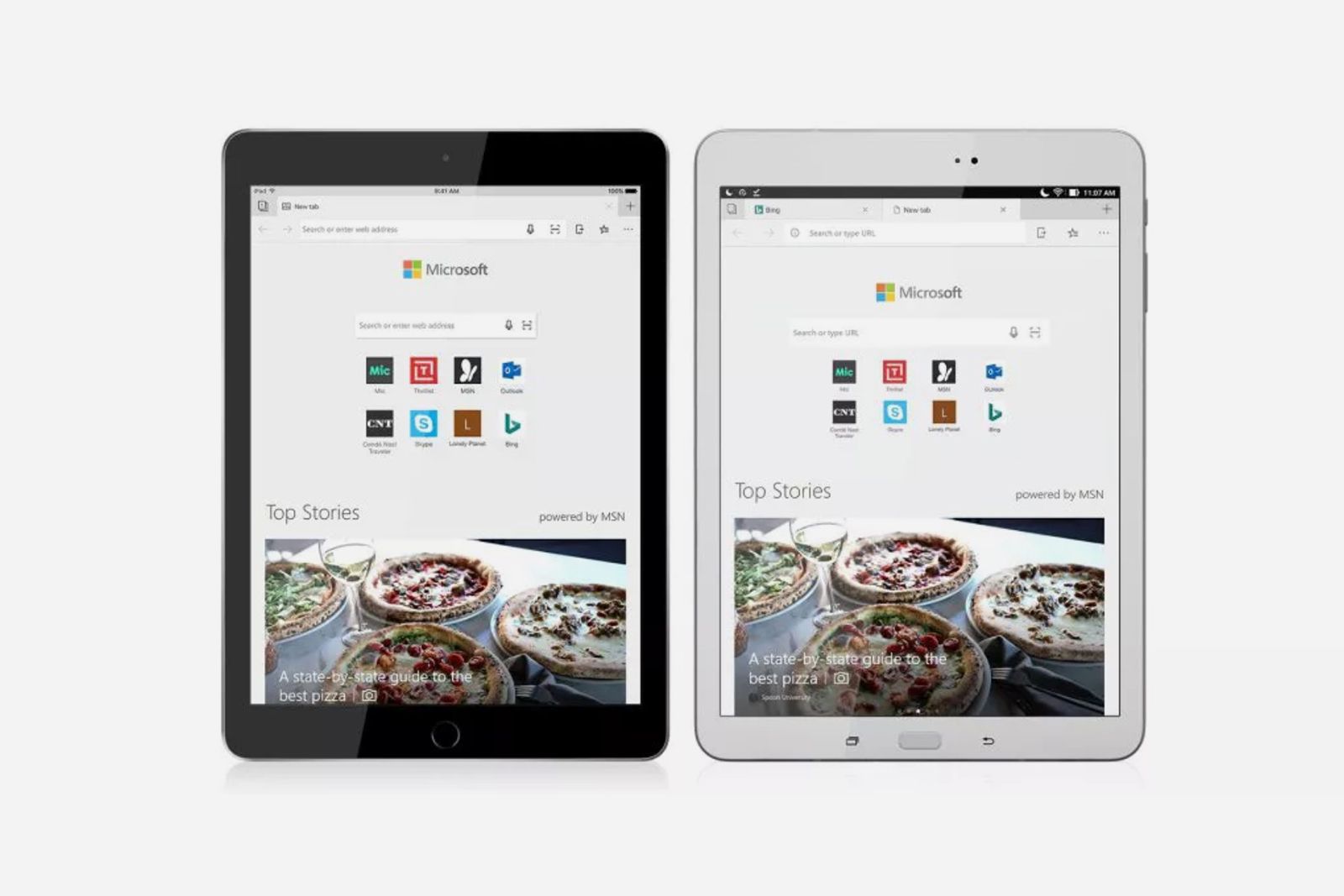 Like Microsoft Edge Now you can use it on iPad and Android tablets image 1