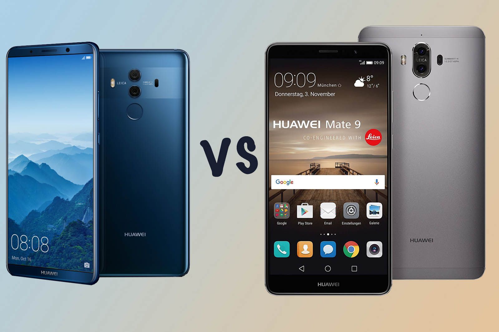 Verdorren kleuring maandelijks Huawei Mate 10 Pro vs Mate 9: What's the difference?