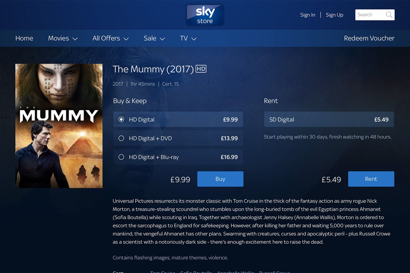 Sky Store now offers Blu-rays with digital movie purchases too image 1