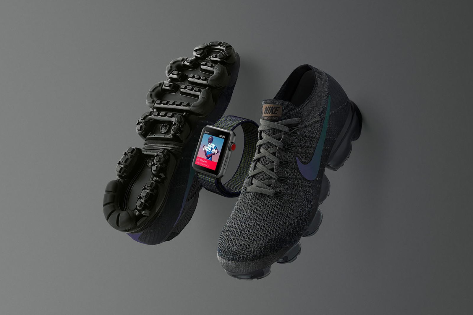 Nike unveils new Midnight Fog Apple Watch alongside matching trainers image 1