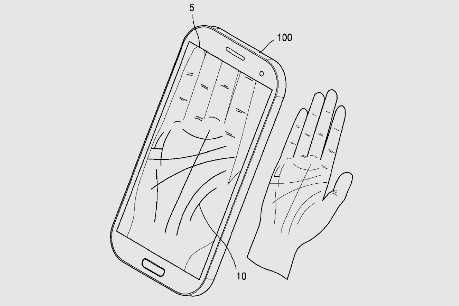 Forget your password No worries just let Samsung scan your palm image 2