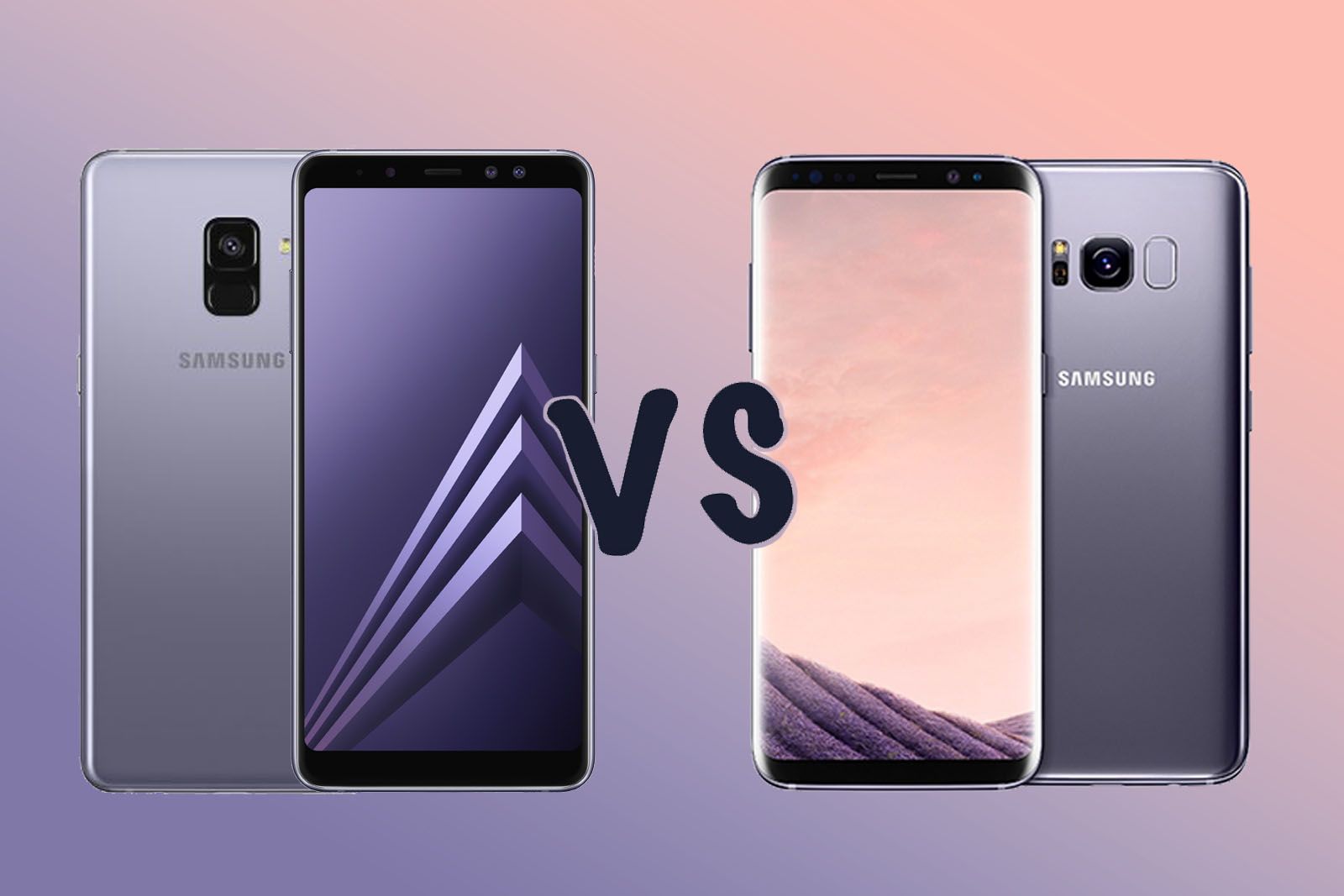 Samsung Galaxy A8 vs Galaxy S8 Whats the difference image 1