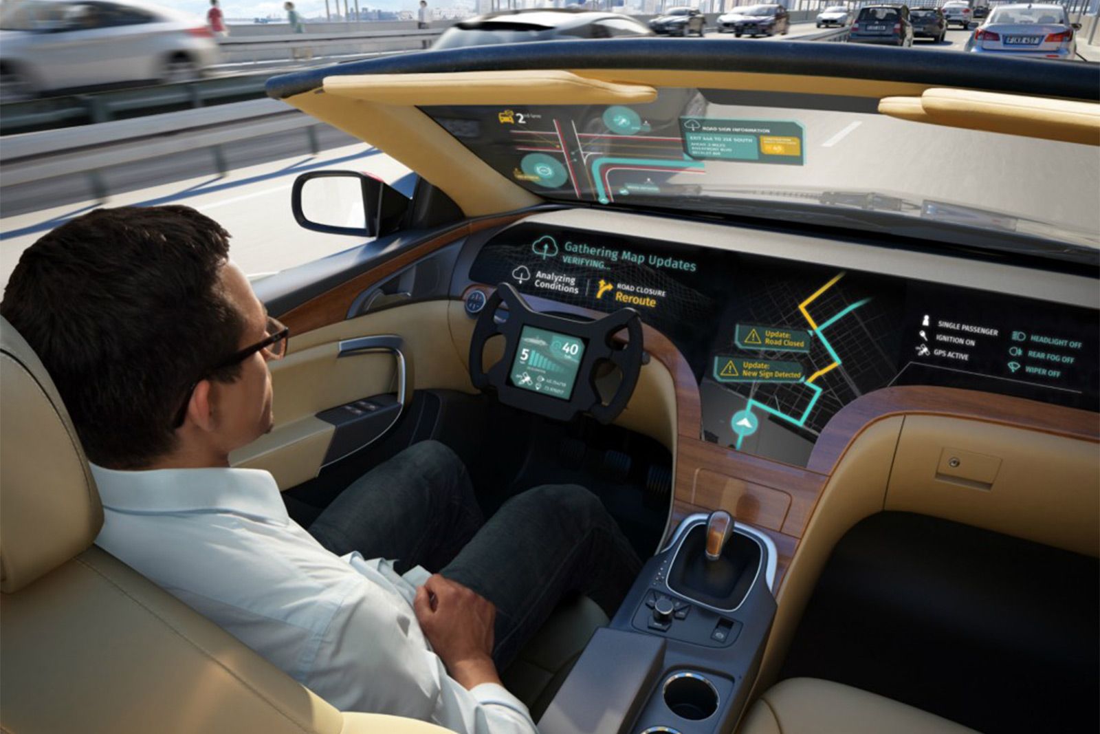 LG and Here to collaborate on advanced telematics for self-driving cars image 1