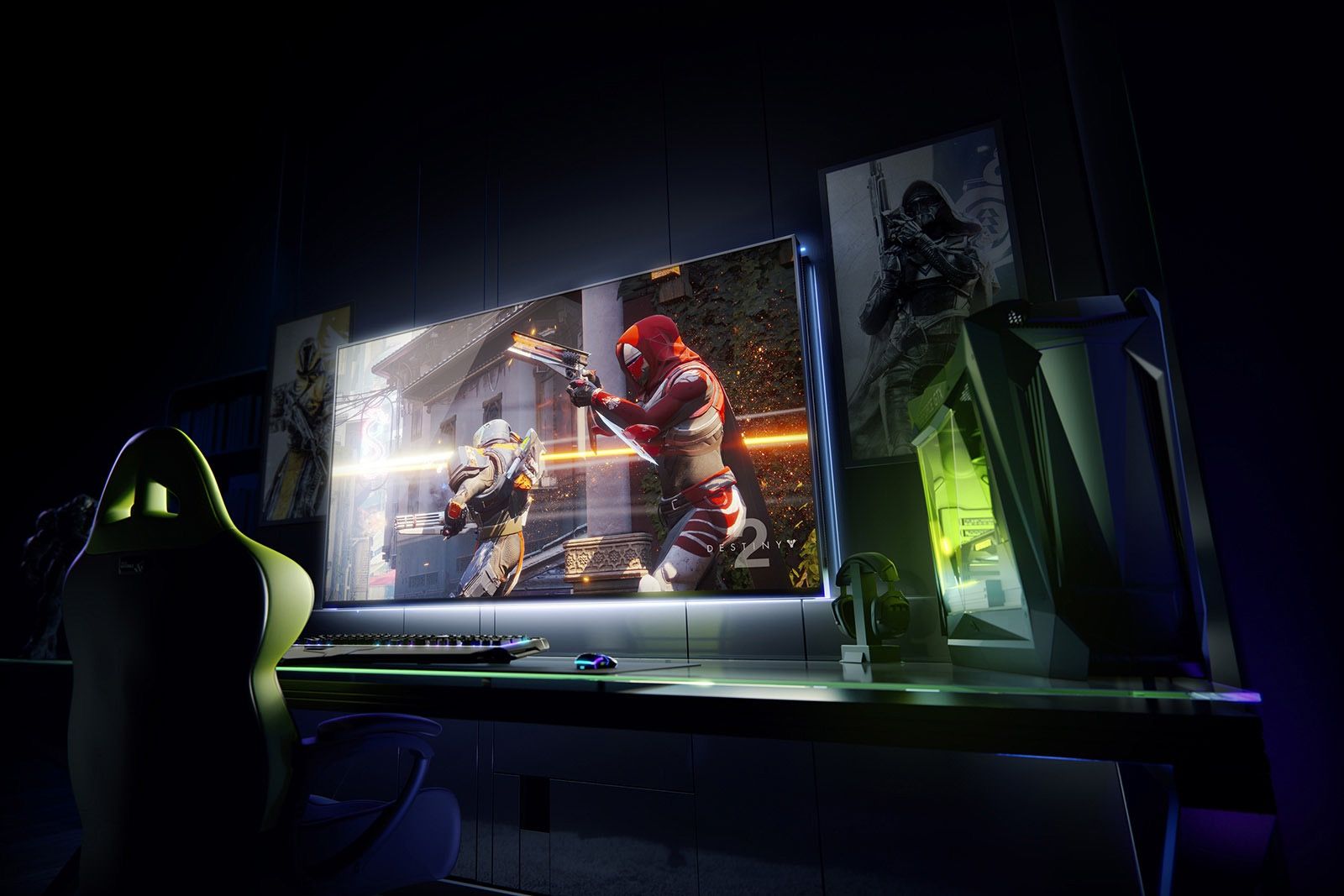 Nvidia 65-inch 120hz 4k Hdr Big Format Gaming Displays Come With Shield Android Tv Built In image 1