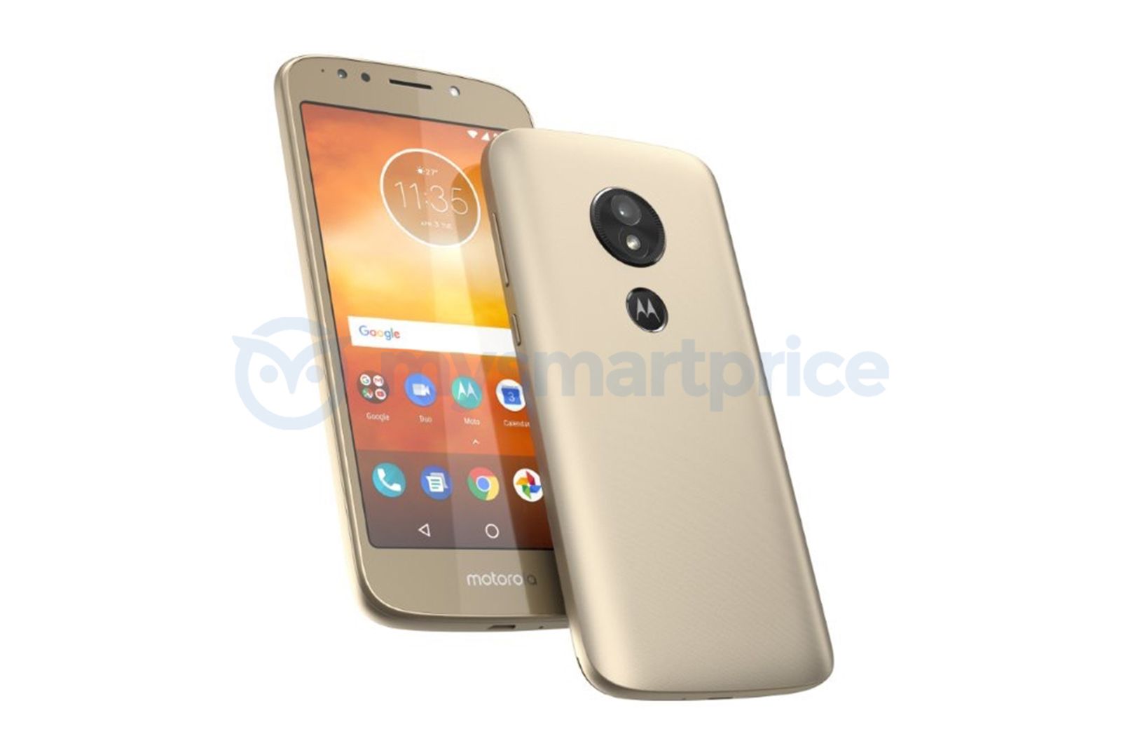 Motorola Moto E5 render leak shows repositioned fingerprint scanner image 2