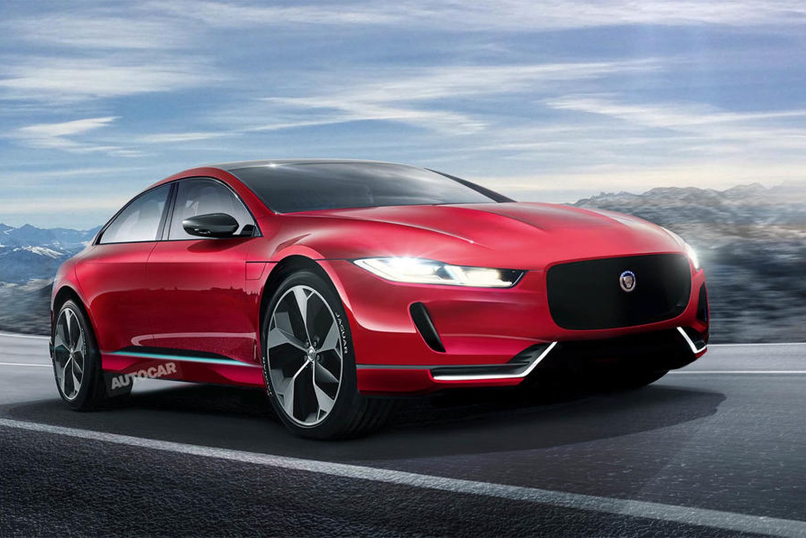 Jaguars flagship XJ saloon to be reborn as an electric model in 2019 image 1