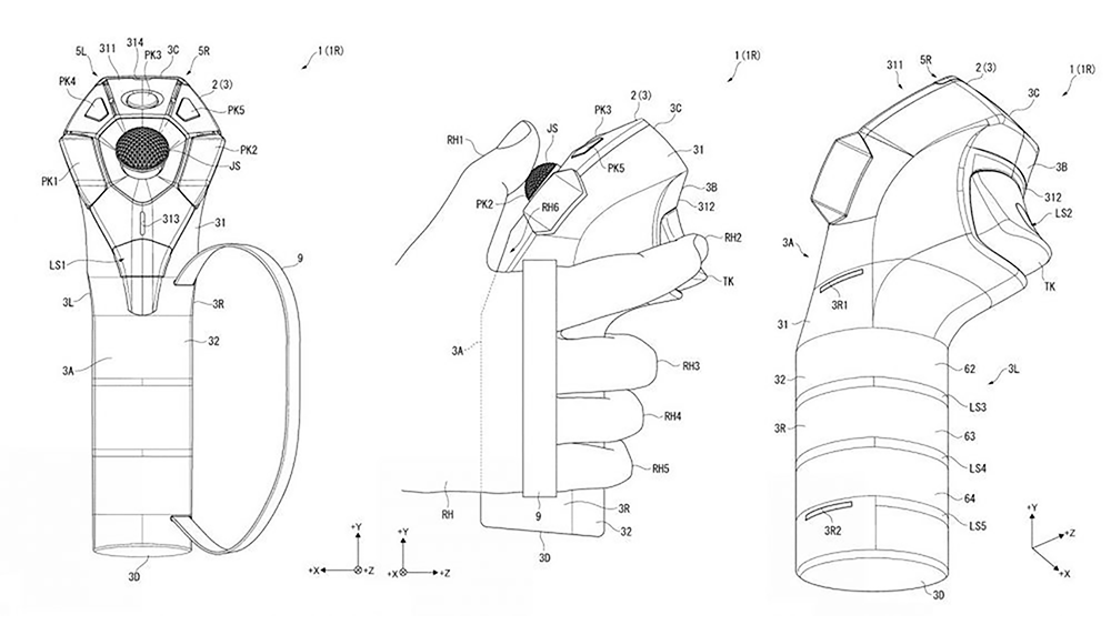 New PSVR controllers spotted in Sony patent filings image 1