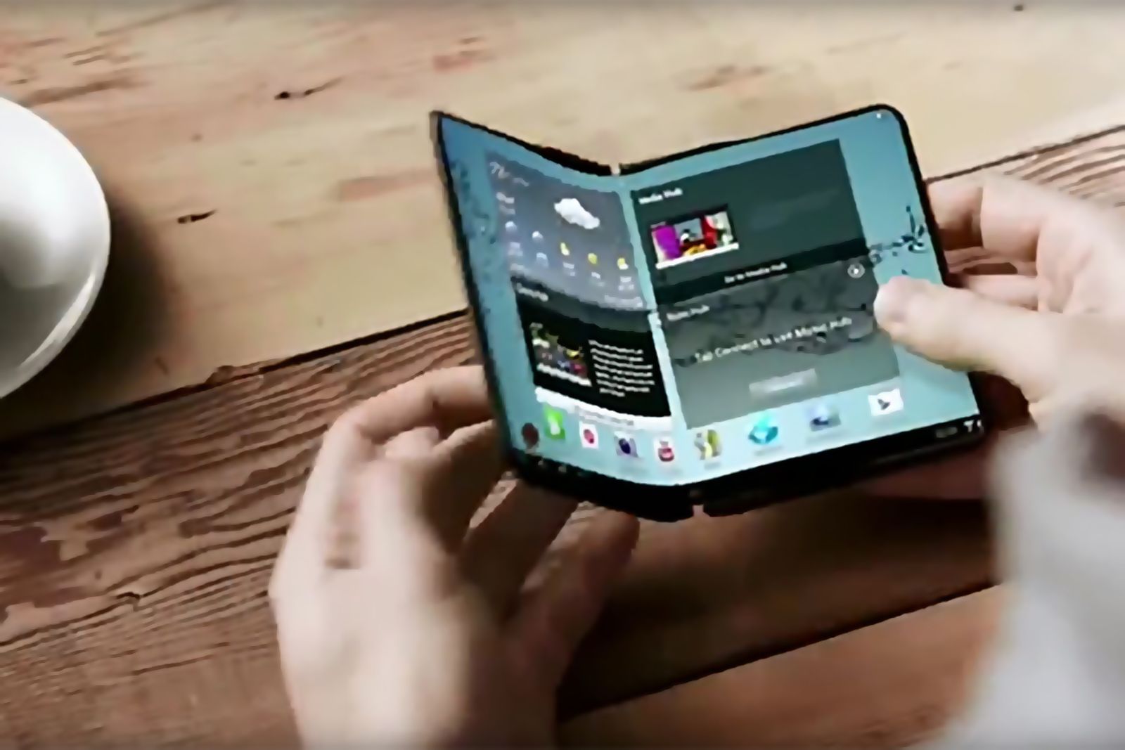 Galaxy X coming soon Samsung says itll use foldable OLED displays image 1
