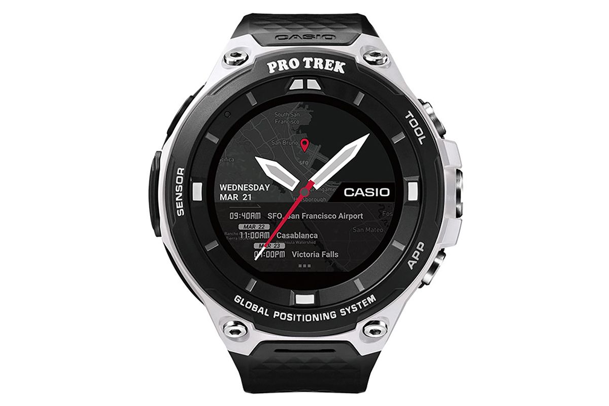 Casio Pro Trek WSD-F20-WE Android Wear smartwatch available in very limited numbers image 1