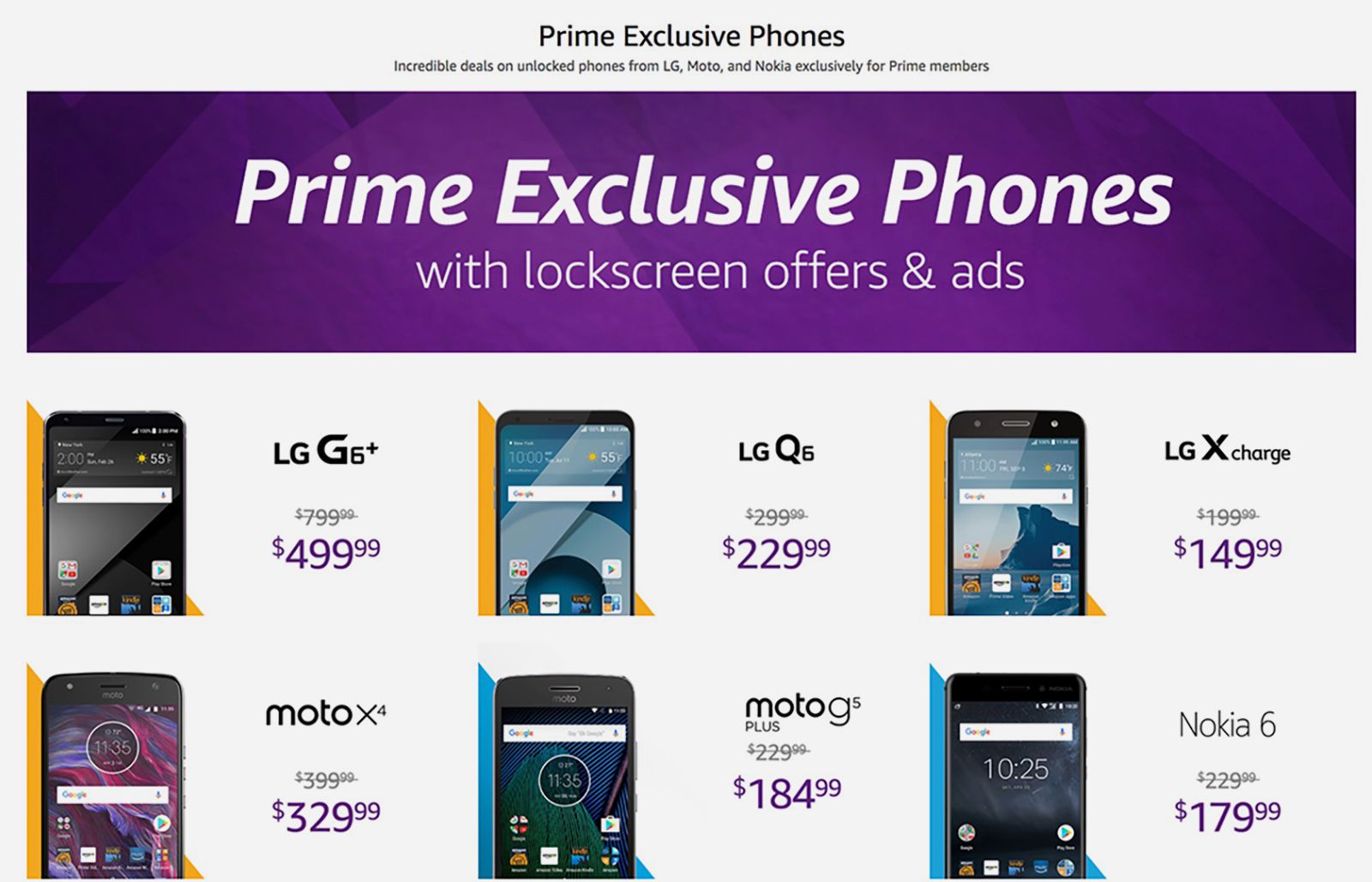 Amazons discounted Prime Exclusive phones ditch the lock screen ads image 2