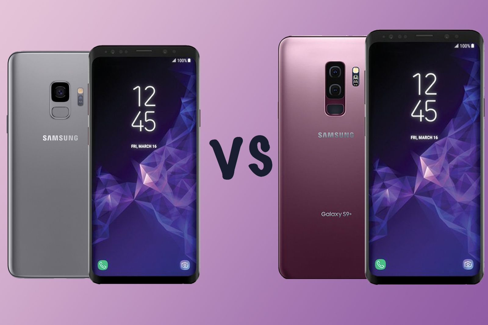 Samsung Galaxy S9 vs Galaxy S9 Whats the difference image 1