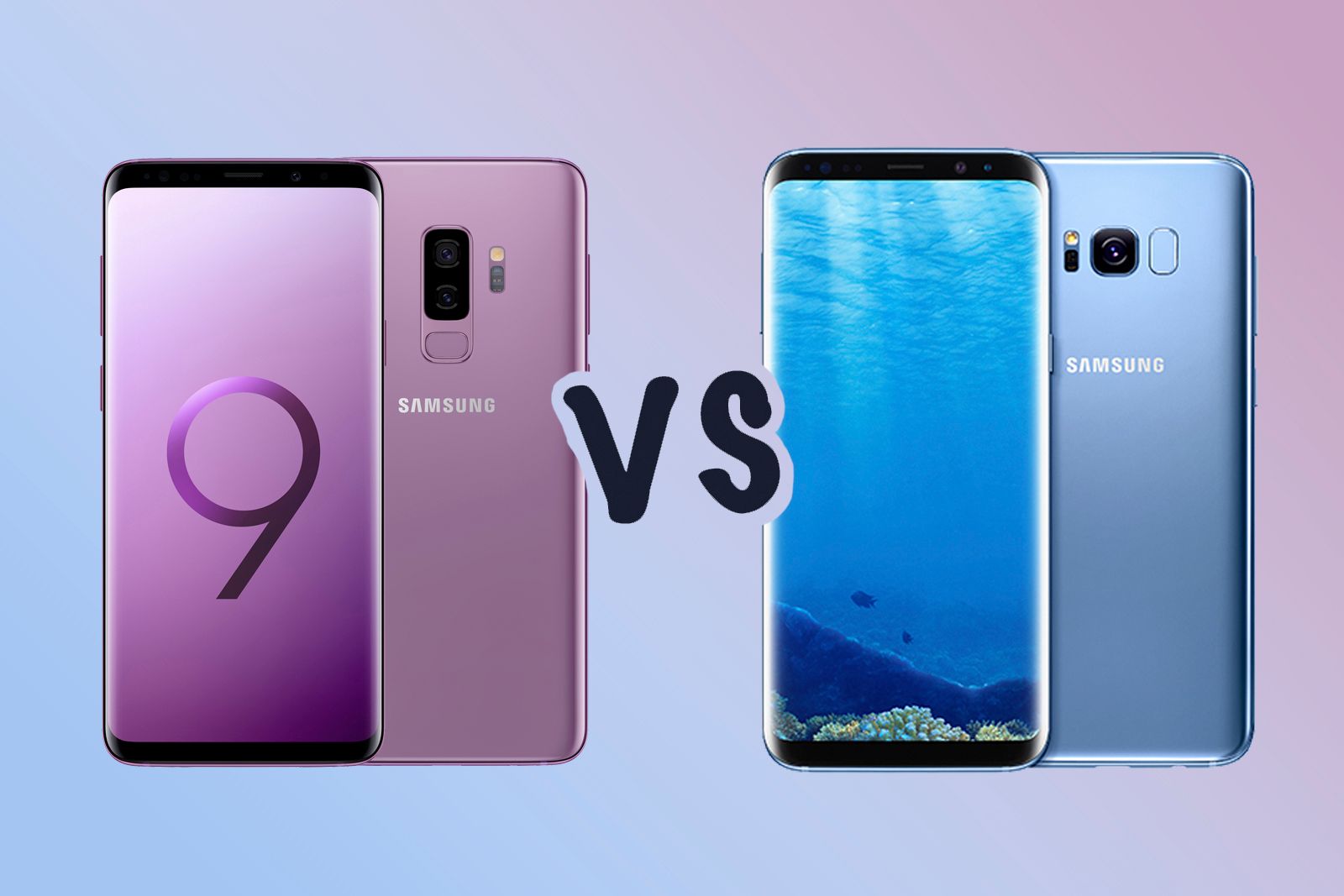 The difference between Galaxy S9 and S9+