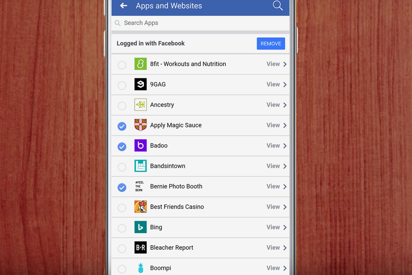 How To Remove Multiple Apps At Once On Facebook image 1
