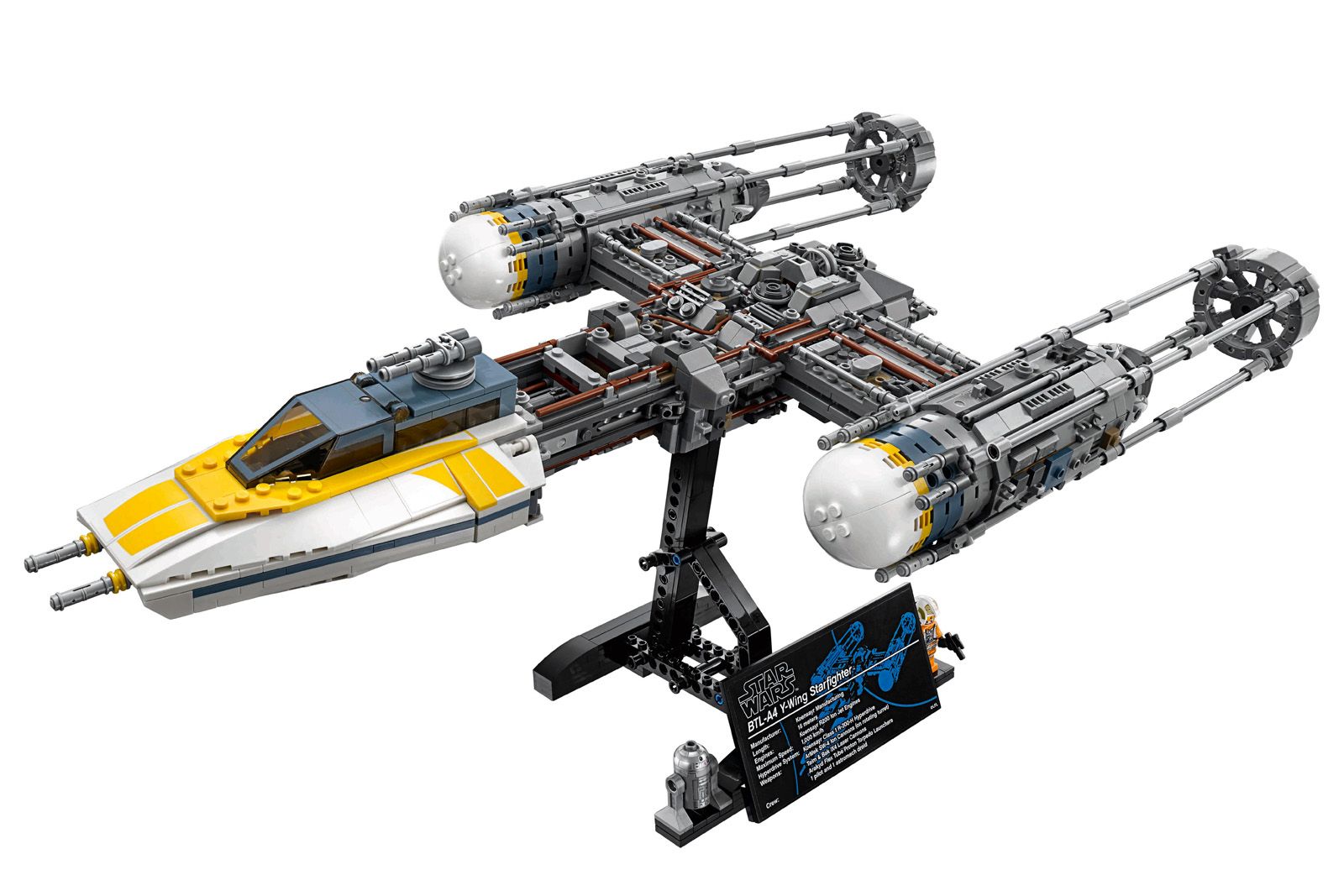 The latest Lego Star Wars set is a superb model of the Y-Wing Starfighter image 1