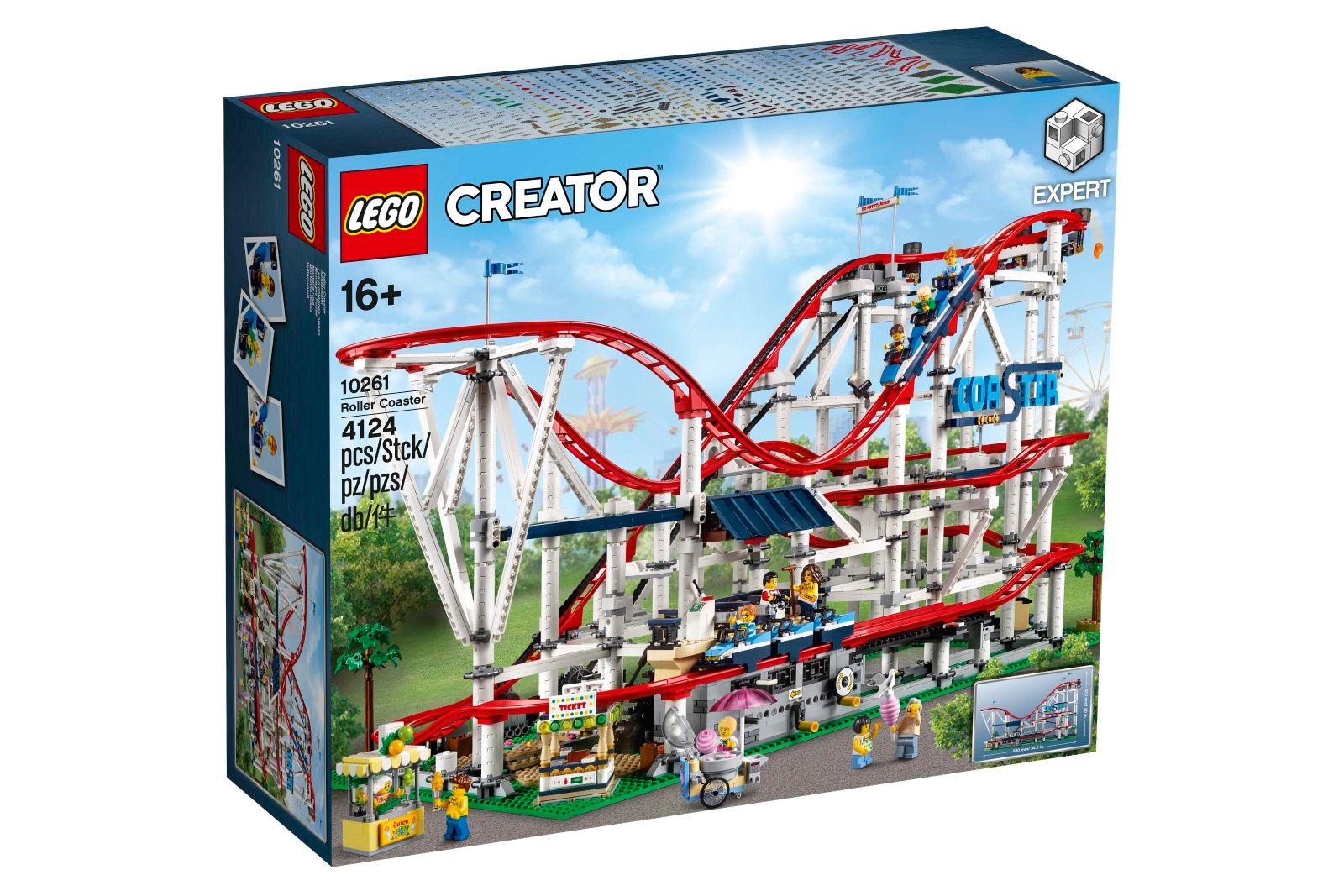 This roller coaster is one of the biggest Lego sets ever - and it can even be powered image 5