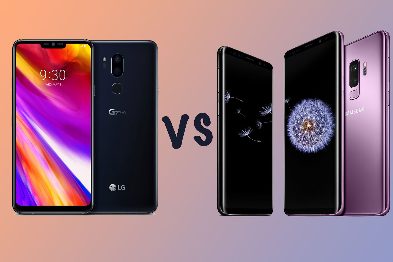 LG G7 ThinQ vs Samsung Galaxy S9 Whats the difference image 1