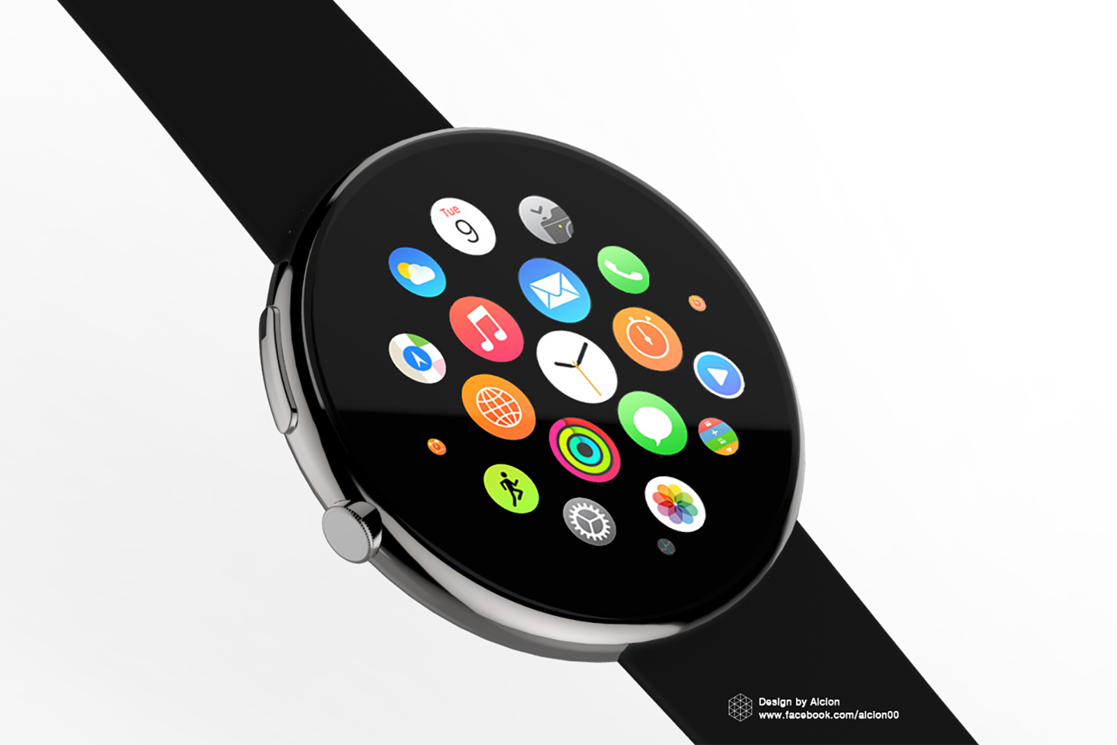 Round Apple Watch could be on the way according to awarded patent image 1