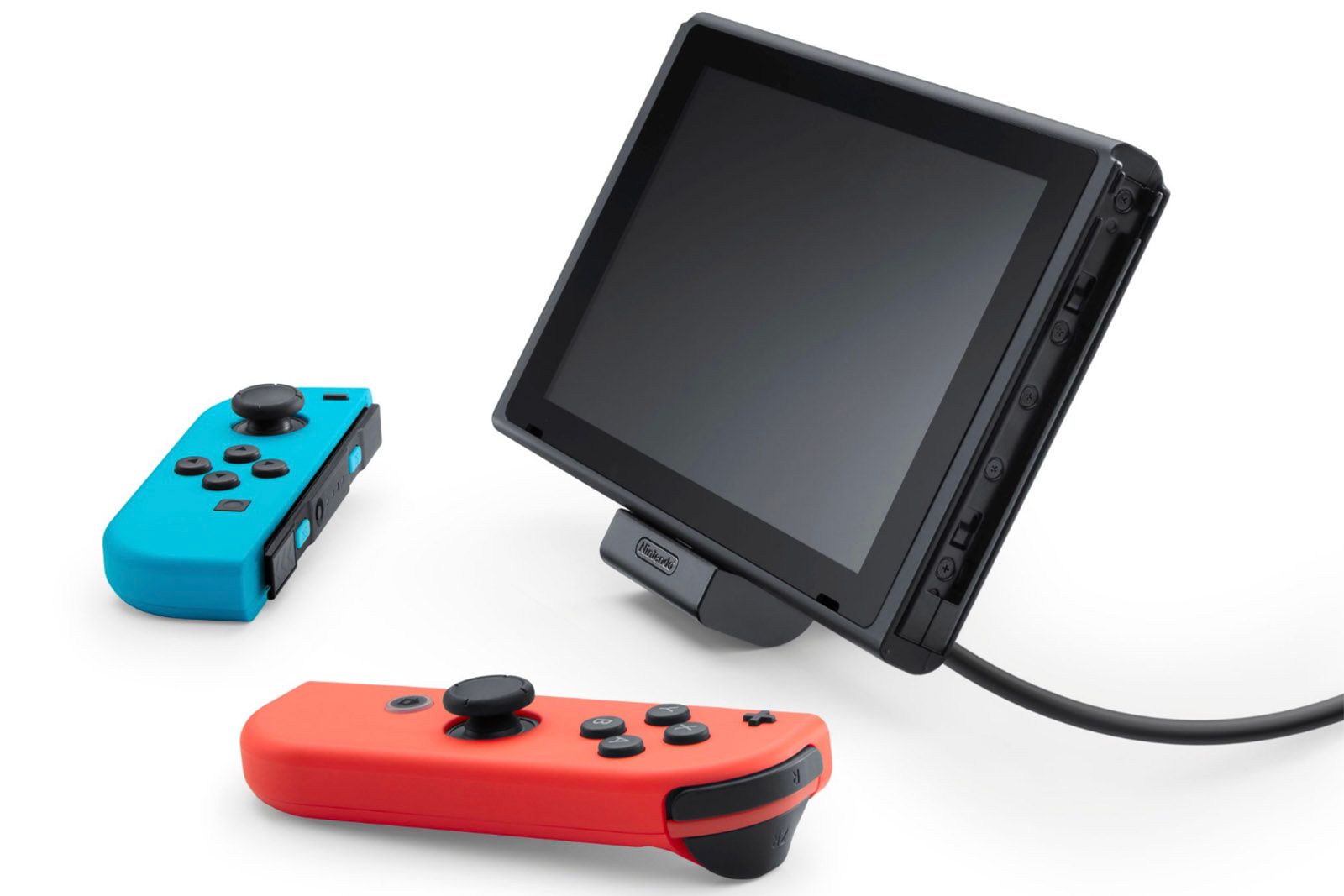 Official Nintendo Charging Stand for Switch can charge your console in tabletop mode image 1