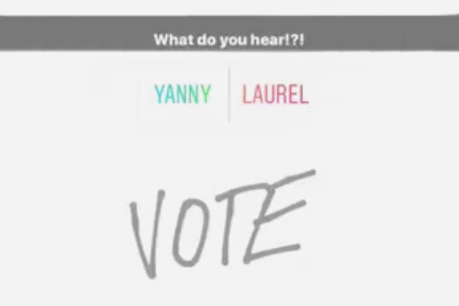 Do you hear yanny or laurel This audio clip is just like that dress image 1
