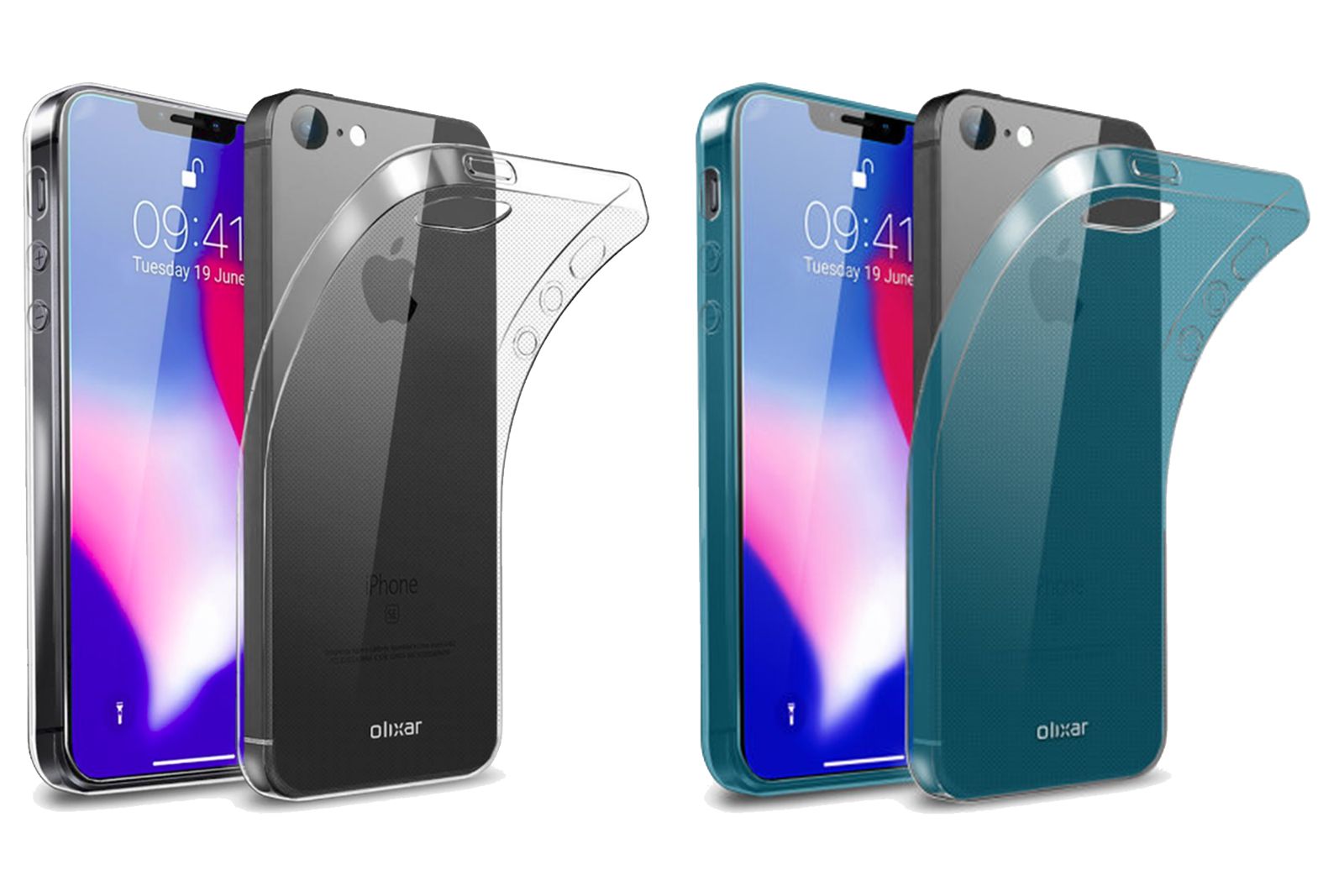 More case leaks show iPhone SE with notch and Face ID image 1